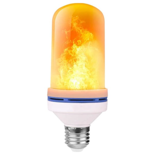 Flammande LED lampa glödlampa 4-Pack