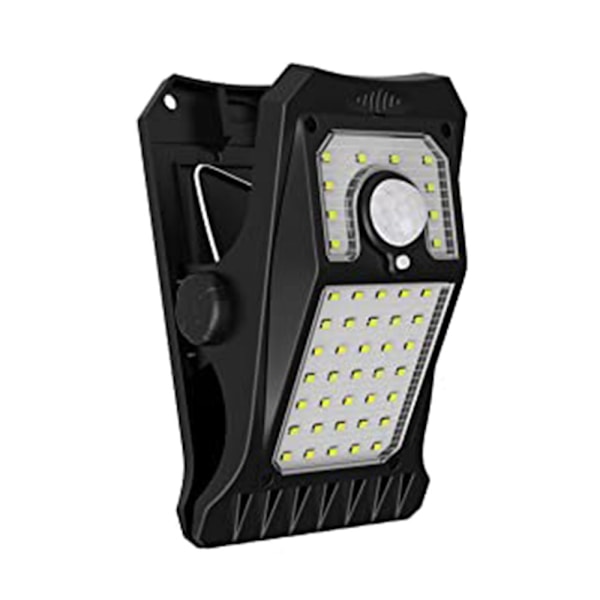 1 Pack Solar Lights Utomhus Clip-On Lights Warm light