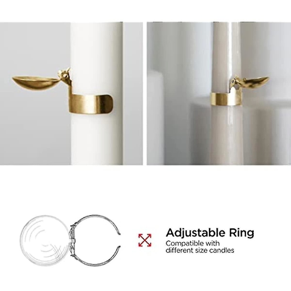 4/8 st Candle Snuffer,automatisk ljussläckare för att släcka ljus låga säkert, ljustillbehör för ljusälskare 8 Pcs
