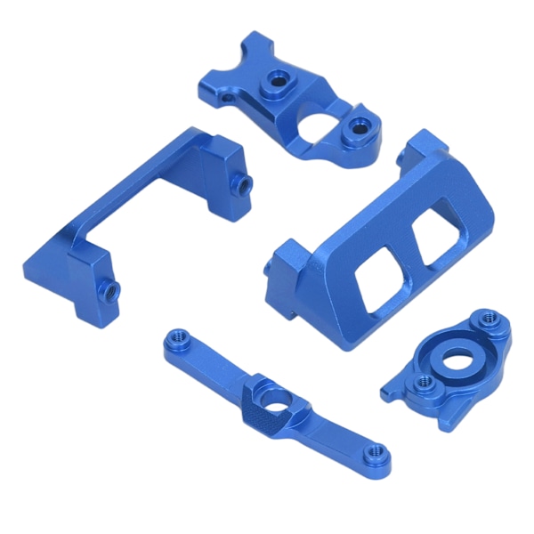 Styrgrupp Servo Skyddsfäste i Aluminiumlegering för Traxxas E Revo VXL 1/16 RC Bil Blå