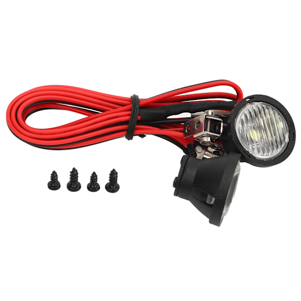2LED RC-auton yleismallin ajovalot RC LED -kattovalot 1/10 RC-mallin maastoautoihin