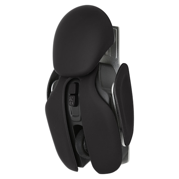 Ergonomisk trådløs mus med indbygget batteri, justerbar DPI, elektropletteringsproces og integreret design, gaming mus, sort