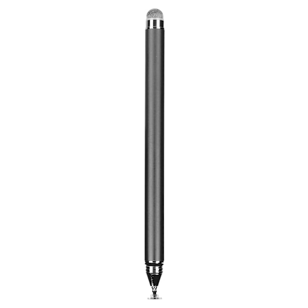 Stylus Pen 2 i 1 Universal Kapacitiv Skærm Touch Pen Blyanter Høj Sensitivitet Fin Spids Digital Blyant Sort