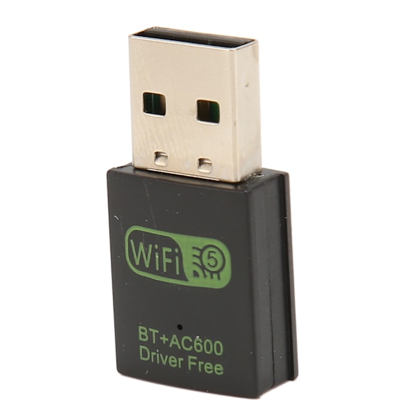 USB Trådløs Bluetooth Adapter 150Mbps 433Mbps 5G Dual Band Bluetooth 5.0 Trådløst Nettverkskort Dongle for WindowsXP 7 8 8.1 10