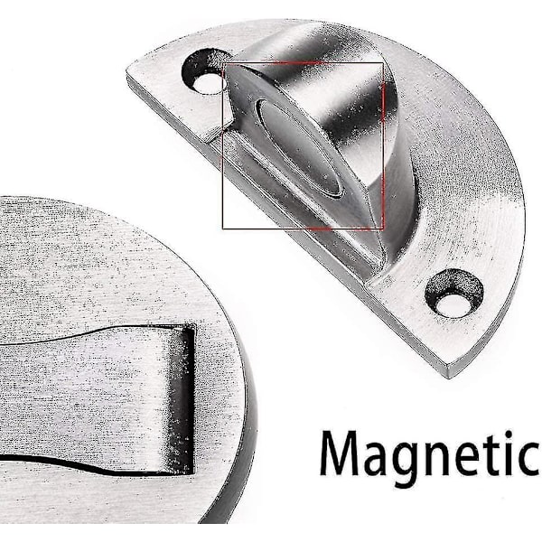 Dørstopp med magnet | Automatisk, magnetisk uten boring
