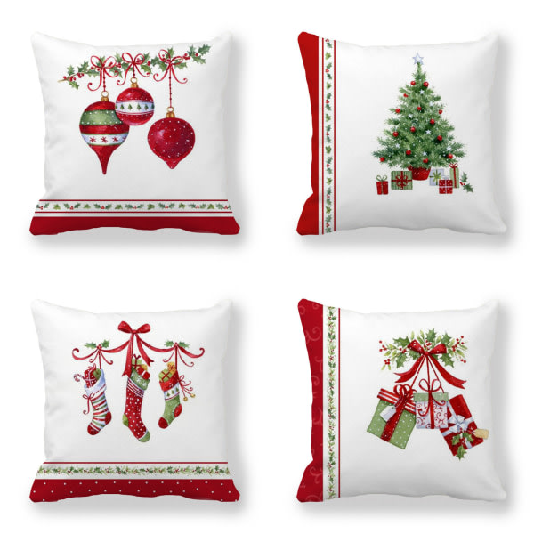 4. juledesign putetrekk Sofa Hjeminnredning