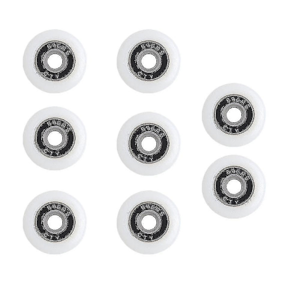 Set med 8 ersättningshjul för 19-29 mm duschdörr