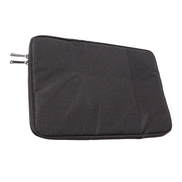 13,3 tommers laptopveske, stilig, lett, beskyttende, vanntett, ripebestandig, bærbar veske for Macbook, svart, 13,3 tommer