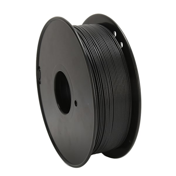Kulfibertråd 1,75 mm PLA Rulle 1 kg Spolestørrelse Nøjagtighedsfejl 0,03 mm Printning Mat Tråd til 3D-printere Sort