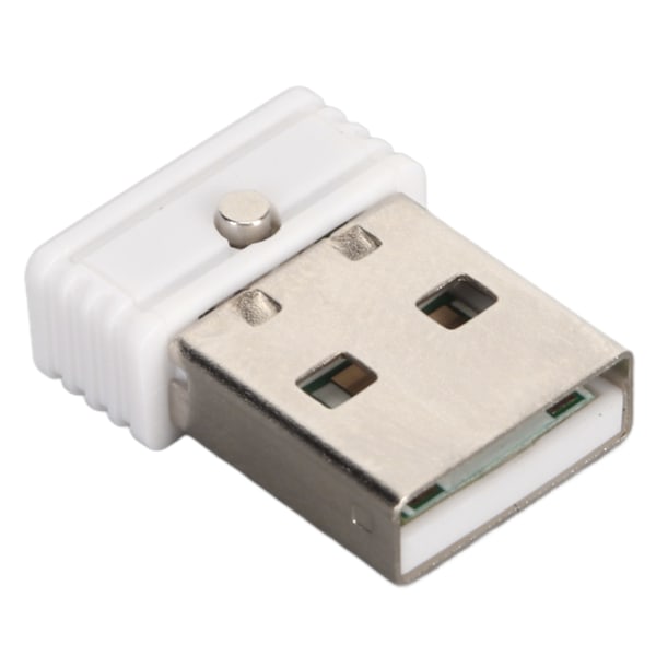 Hiiren liikuttaja pitää näytön aktiivisena Plug and Play USB-virta Vahva ABS-hiiren liikuttaja tietokoneen kokouksiin pelaamiseen valkoinen