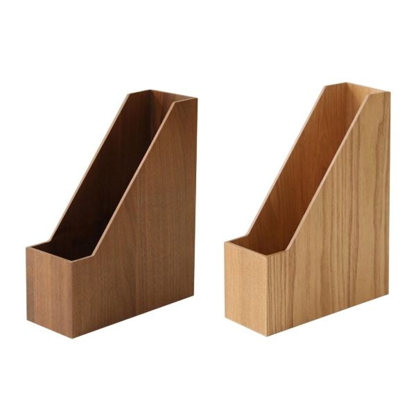 Vertikal File Folder Organizer Böcker Hållare Rack Hem Bordsskiva Förvaring null - 2
