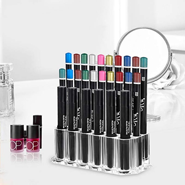 Makeupbørste Opbevaringsboks Akryl Makeup Organizer Eyeliner
