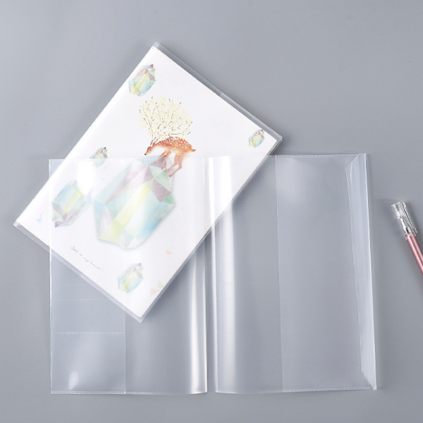 10 st Transparent bokomslag Cover Cover bok C