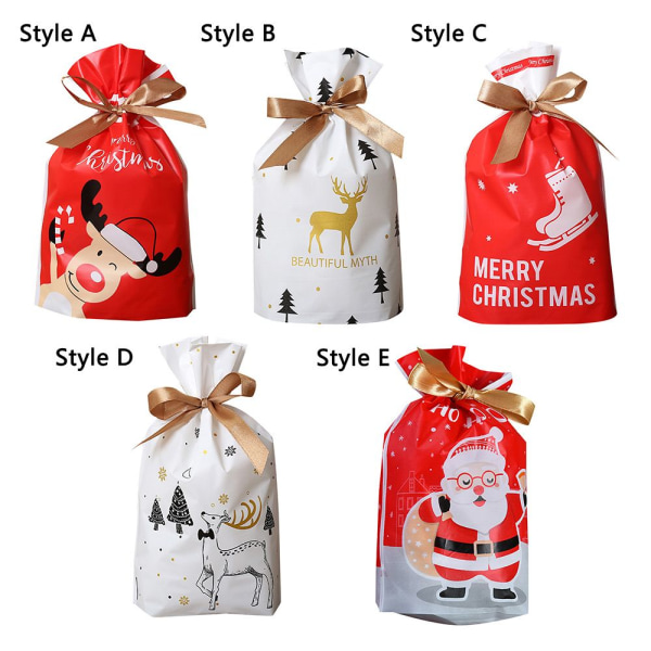 50 stk julegodteriposer Baking Emballasje STYLE C STYLE C Style C