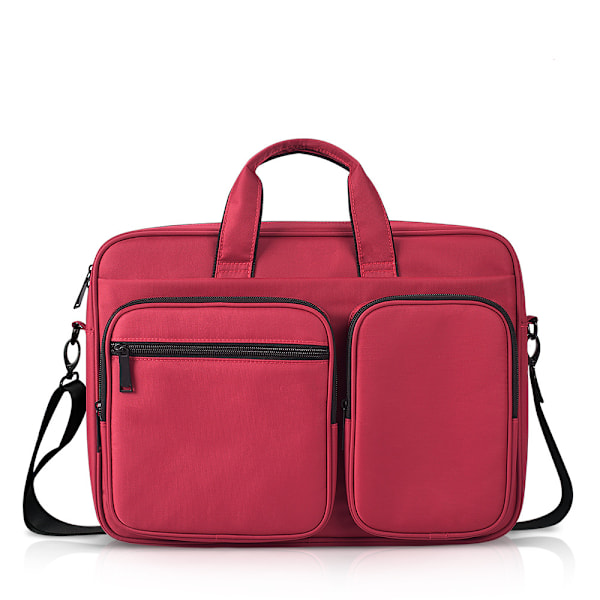 Case för 11 12 13 14 15 17 tum för MacBook Huawei Surface datorväska No0No03 Wine Red 14.1-15.4(Macbook16)inch