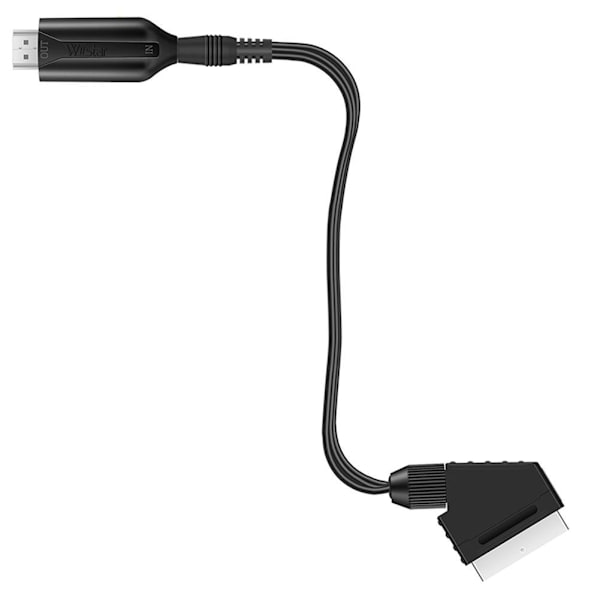 SCART till HDMI-omvandlarkabel 1080P/720P med USB kablar SCART I