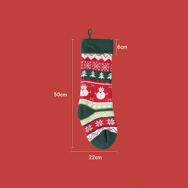 Stickade julstrumpor julklappspåsar 3