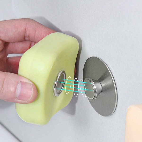 Magnetisk sæbeholder, magnetisk sæbeholder, magnetisk sæbeskål med