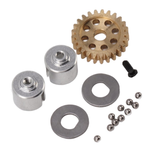 RC Drift Bil Differentiale Aluminium Legering Messing Transmission Omvendt Struktur RC Bil Differentiale Gear