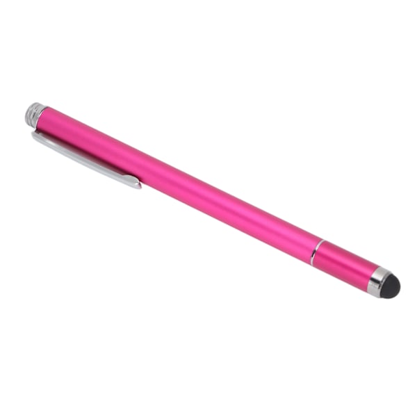 Stylus Penna 2 Funktioner Bekväm Kompakt Portabel Praktisk Touchpennor för IOS Tablet för Kindle för IPhone Rosröd