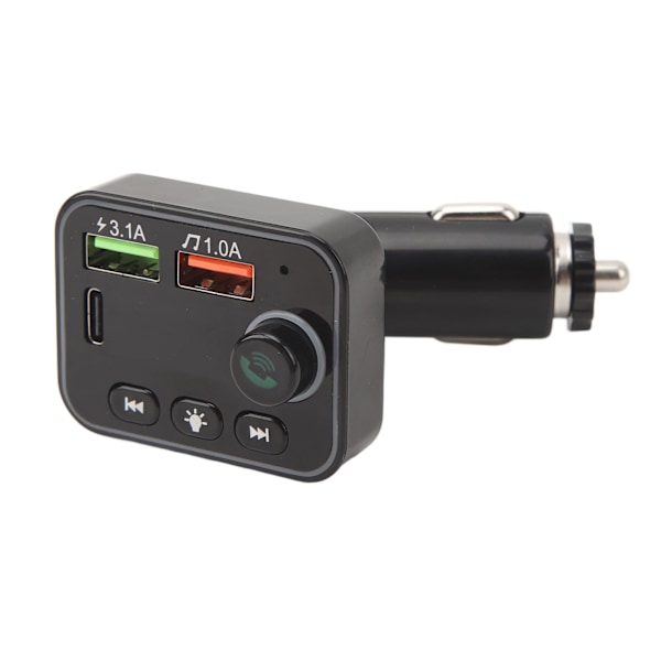 Bluetooth 5.3 Bil Dual USB Biloplader AV Navigation Bil MP3 Bil Bluetooth MP3 Afspiller