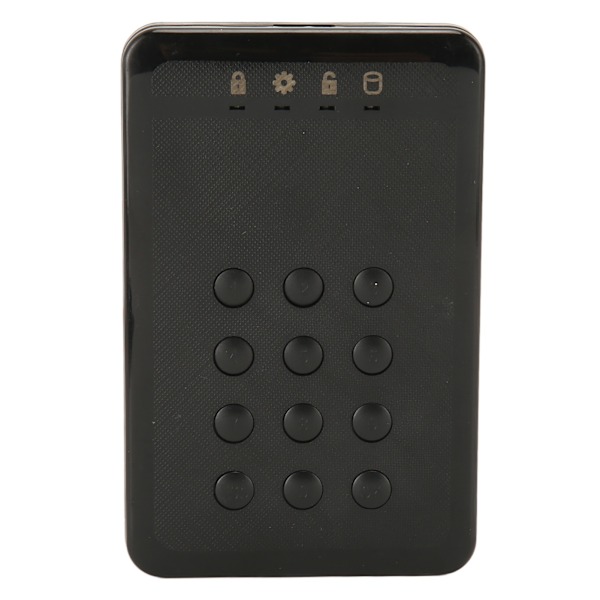 Krypteret harddisk kabinet 2.5 tommer USB3.0 SATA Adgangskode Hardware Krypteret Bærbart Eksternt Harddisk Kabinet
