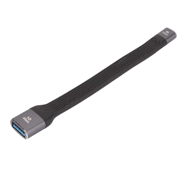 USB3.0 - USB C -sovitin 10 Gbps 2,4 A Kannettava metallinen FPC USB3.0 Naaras - USB C Naaras Jatkojohto