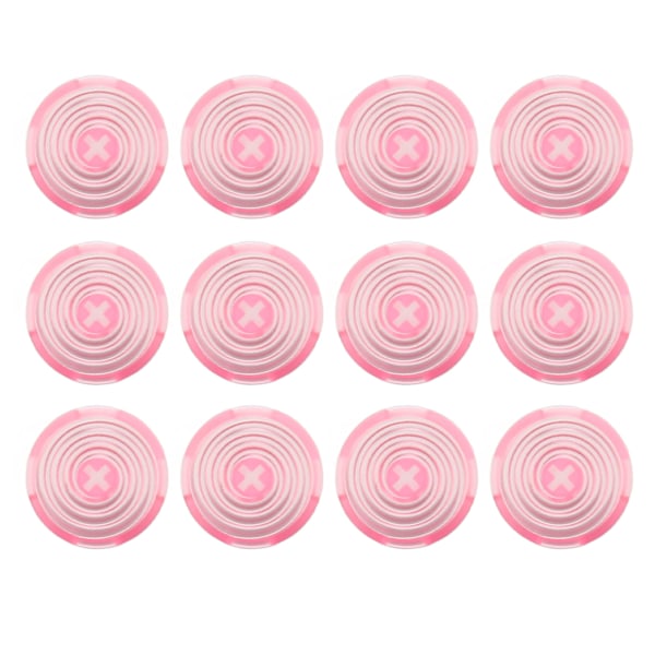 12st Arkadknappskydd Ersätt Mekaniska Tryckknappskydd för Kailh för Cherry för TTC för Akko för Glorious Switches Rosa