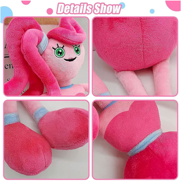 Mommy Long Legs Plysch - Poppy Playtime Huggy Wuggy - 43cm - Kissy