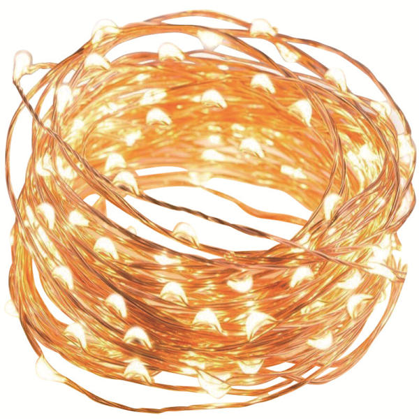 Halloween-dekorasjoner Fairy String Lights for festdekorasjoner white