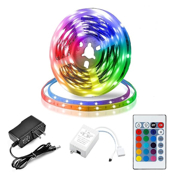 5m 16.4ft LED-nauhavalot RGB TV:n taustavalaistus Makuuhuone