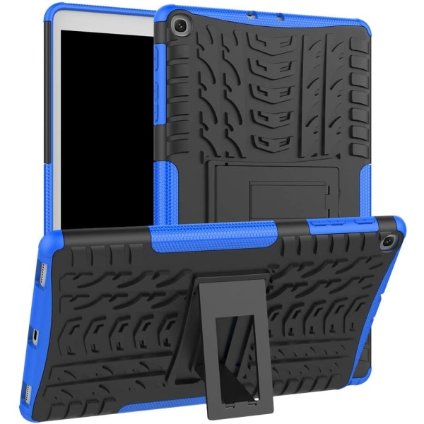 Kompatibel med SM-T510/ T515 Samsung Galaxy Tab A 10.1 2019- case - 2 i 1 Bumper Tablet Case med Kickstand Robust, stötsäker cover