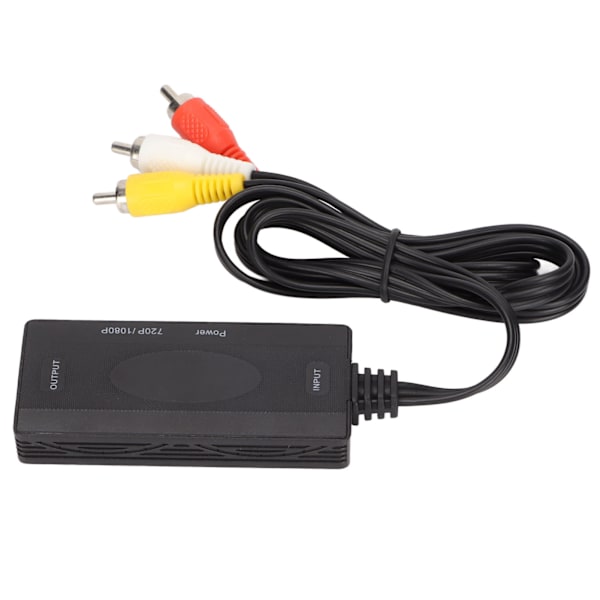 HD Multimedia Interface till RCA-omvandlare HD Multimedia Interface till AV Kompositvideoomvandlare för TV PC