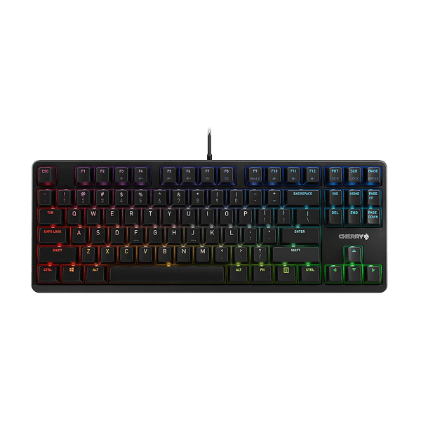 Cherry G80-3000N RGB TKL MX Keyboard - Sort black