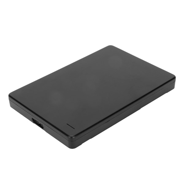 2,5in Ekstern Harddisk Bærbar USB3.0 5Gbps Høj Hastighed Ultra Slank Metal Ekstern Harddisk til Win til OS Sort 1TB