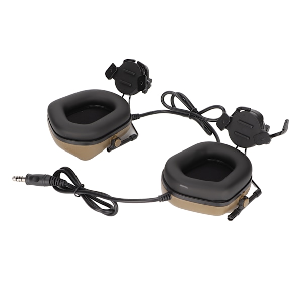 Militärt Headset Multifunktionella Militärradiohörlurar med Mikrofon för Utomhusjakt