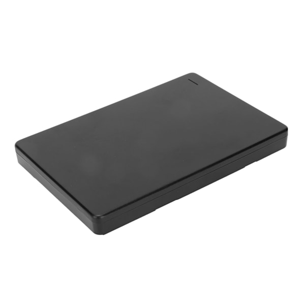 2.5in Extern Hårddisk Portabel USB3.0 5Gbps Höghastighets Ultra Slim Metall Extern Hårddisk för Win för OS Svart 500GB
