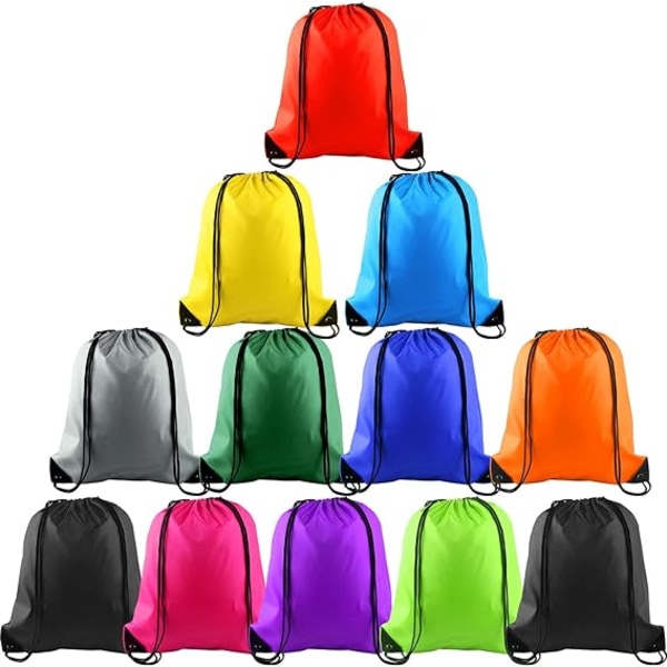 12-pak Shark Party Favors-poser Shark Drawstring-poser Bulk Goodie Bags