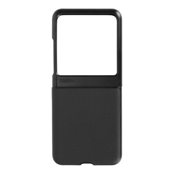 Flip Telefon Cover Læder Fuld Beskyttelse Anti Drop Ridsefast Foldbart Telefon Cover til Motorola Razr 40 Ultra Sort