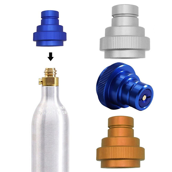 CO2 Quick Connect Adapter for SodaStream Art, Terra, DUO til TR21-4 Gold TR21-4