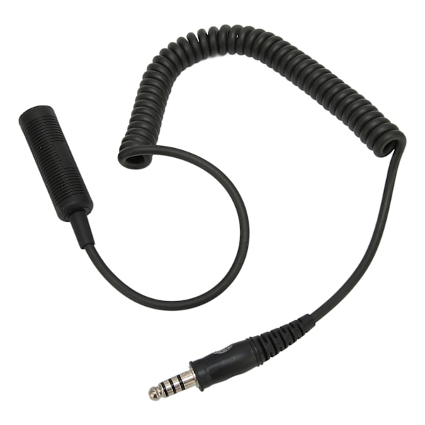 U‑92A/U til U‑174/U Radio Headset Kabel Plug and Play Helikopter Mono Headset Forlenget Ledning