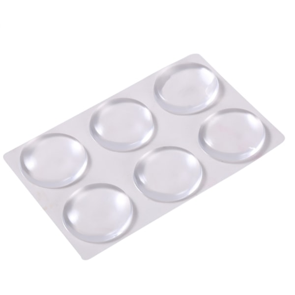 Dørstopp - støtdempende og selvklebende (6-PAK) 50*12mm