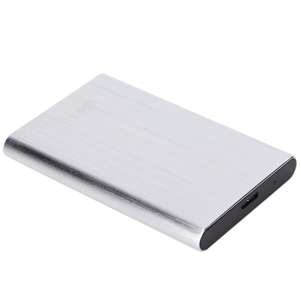 Ekstern Harddisk Rask Dataoverføring Enkel Bruk Bred Kompatibilitet Bærbar USB 3.0 HDD for OS X Sølv 320GB