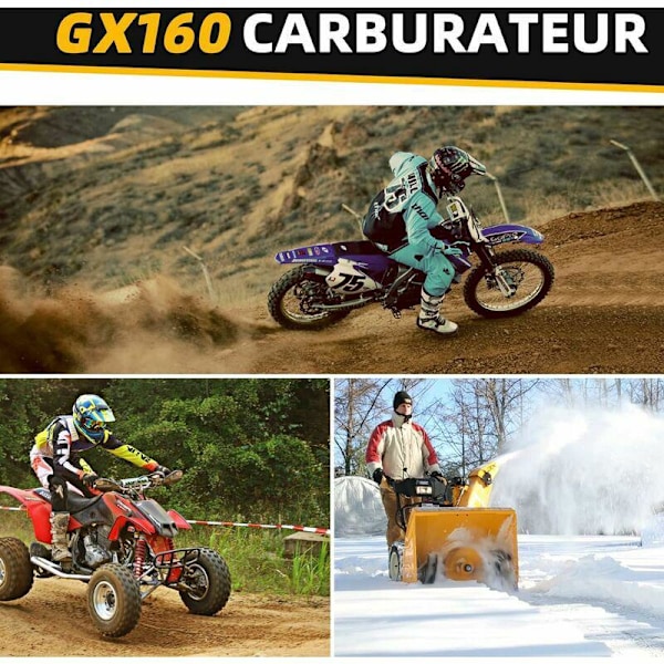 GX160 kaasutin sopii Honda GX200 GX160 -moottoriin