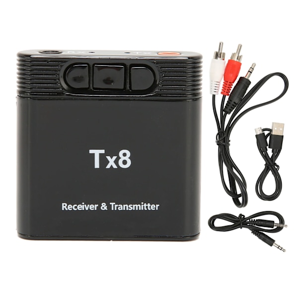 Bluetooth Transmitter Receiver 2 i 1 USB Opladning Trådløs AUX Adapter til TV Bilhøjttaler Hjemme Stereo PC