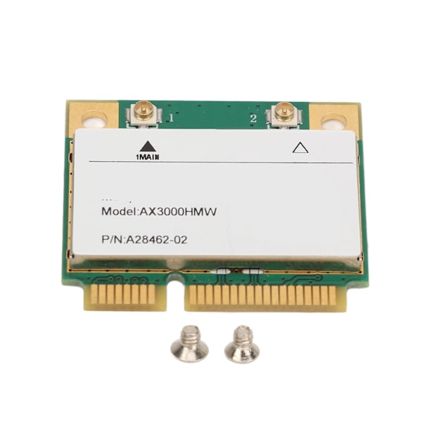 WiFi Netværkskort AX3000HMW WIFI6 Netværkskort Bluetooth5.2 2.4G 5Ghz Dual Band Mini PCIe Kort til Laptop