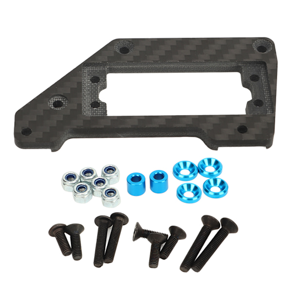 RC Servo Fästen Kolfiber Axel Servo Fäste för Axial SCX10 Pro AXI03028 Chassi 1/10 RC Crawler Bil