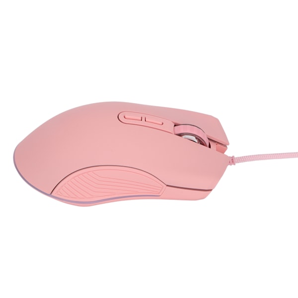 Kablet Mus RGB Bakgrunnsbelysning 4 Nivåer Justerbar DPI Ergonomisk Komfortabelt Grep Gamingmus