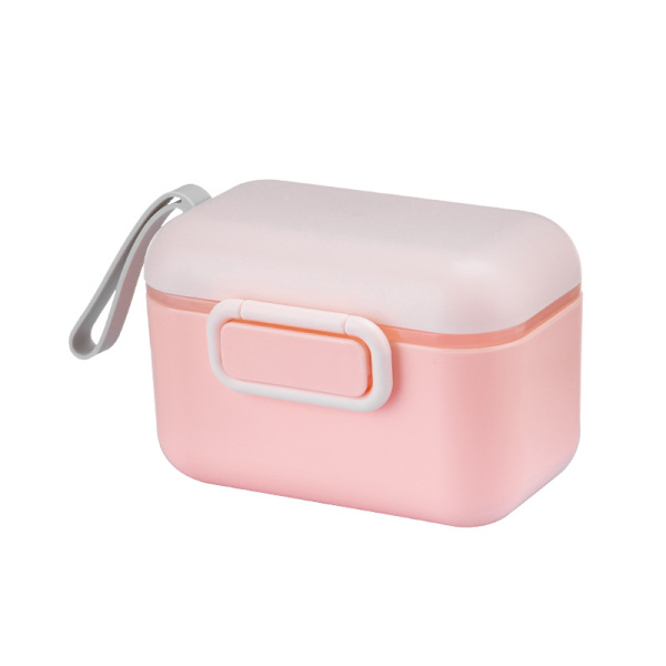 Rosa baby , 400ML One Touch Pulvermelkdoseringsboks, Bab