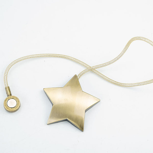 Nyt metal XINGX gardinbånd, XINGX magnet metal gardinspænde Silver Gray